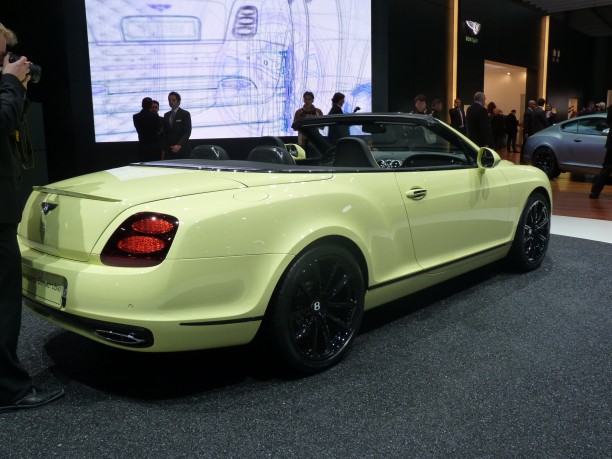 Bentley Continental Supersports Convertible