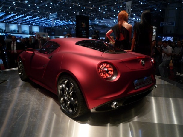 Alfa Romeo 4C al Salone di Ginevra 2011