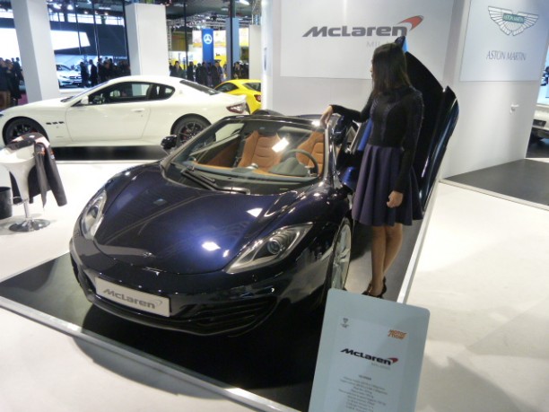 Auto di lusso e auto d’epoca al Motorshow di Bologna 2012