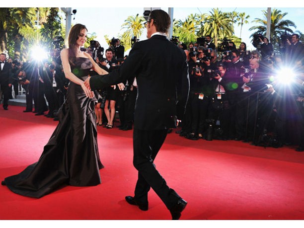 Brad Pitt e Angelina Jolie al Festival del Cinema di Cannes