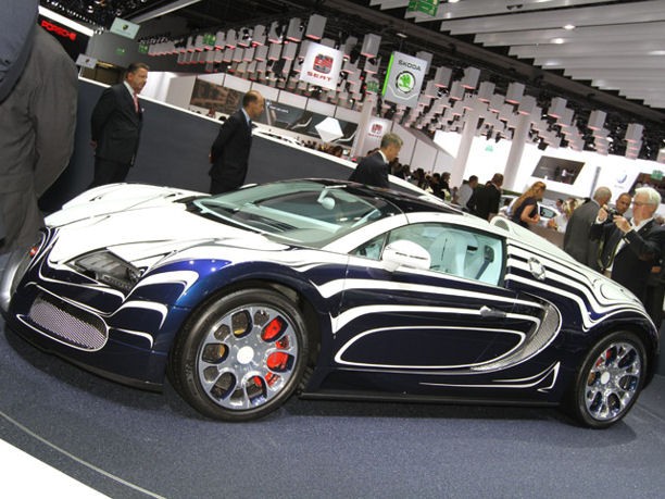 Bugatti Veyron Grand Sport L’Or Blanc, esemplare unico