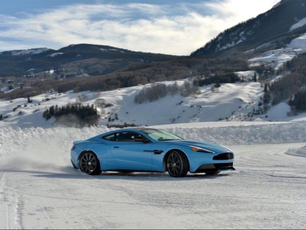 In Colorado per guidare l’Aston Martin sulla neve