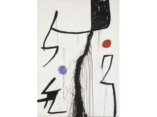 Joan Mirò in una mostra a Udine