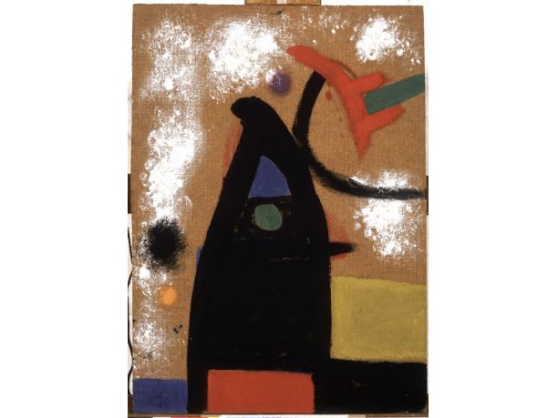 Joan Mirò in una mostra a Udine