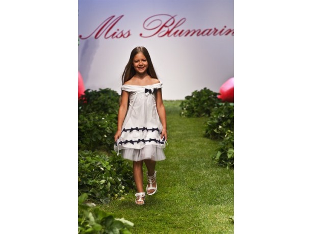 Miss Blumarine collezione primavera estate 2012 a Pitti Bimbo