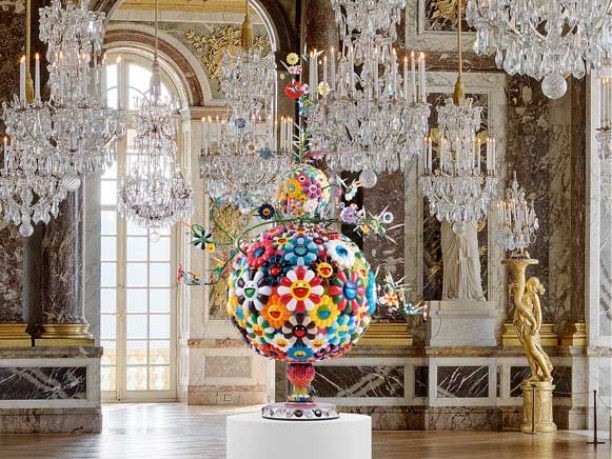 Murakami in mostra a Versailles