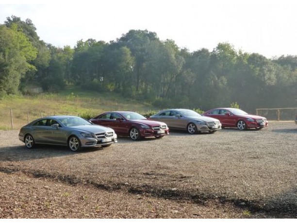 Nuova Mercedes CLS Test Drive a Firenze