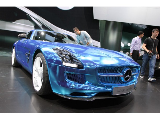 Nuova Mercedes SLS AMG Coupé Electric Drive