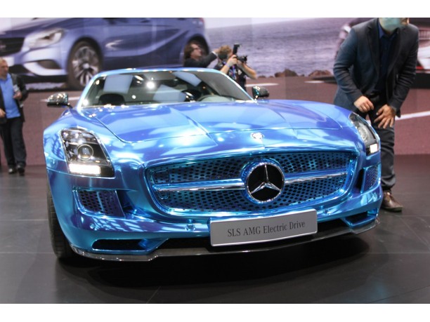 Nuova Mercedes SLS AMG Coupé Electric Drive