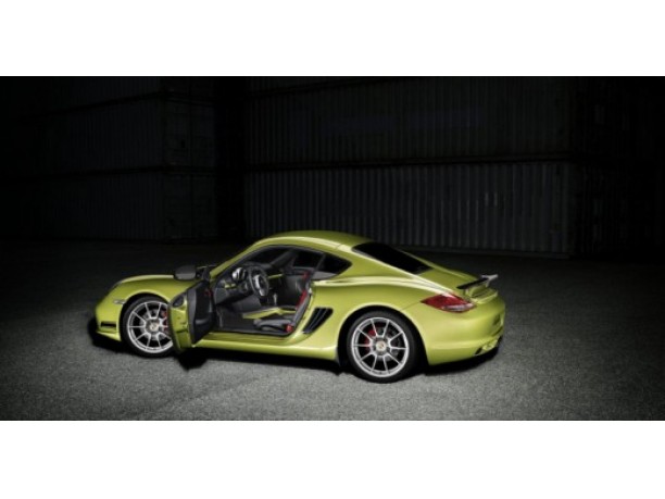 Porsche Cayman R al Salone di Los Angeles