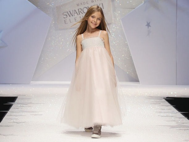 Swarovski Elements And Vogue Bambini a Pitti Bimbo