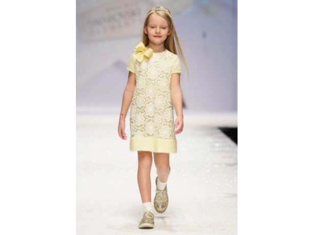 Swarovski Elements And Vogue Bambini a Pitti Bimbo